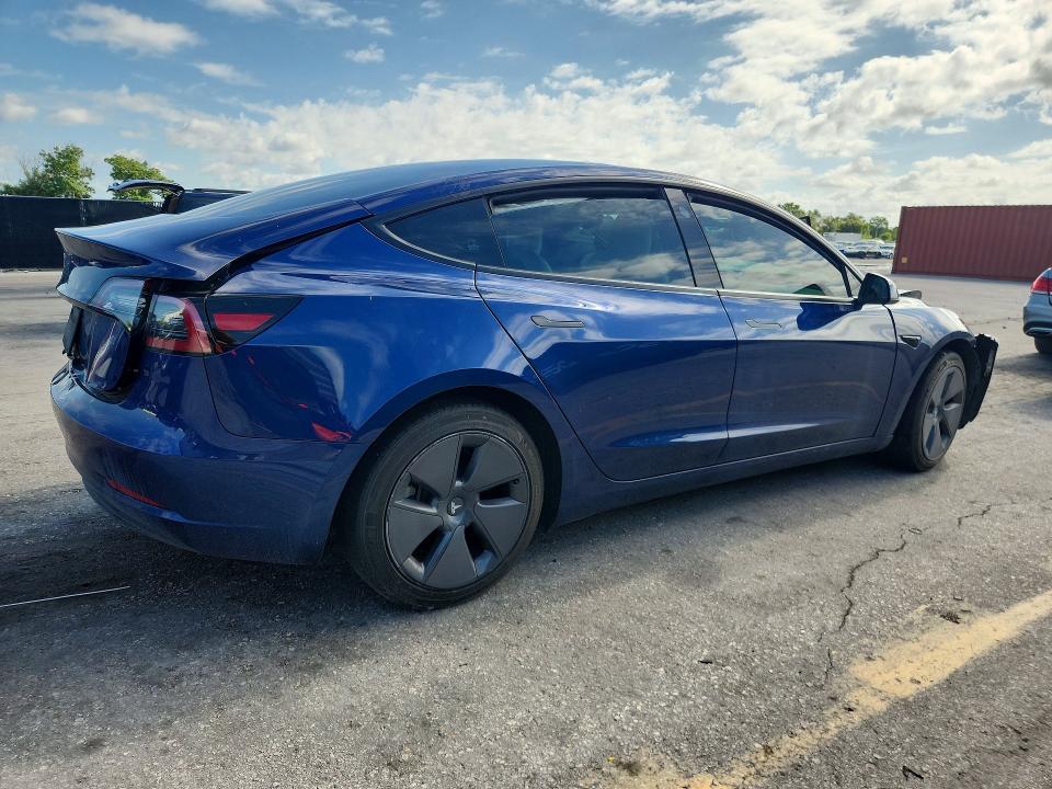 59327746 :رقم المزاد ، 5YJ3E1EA4PF412388 vin ، 2023 Tesla Model 3 مزاد بيع