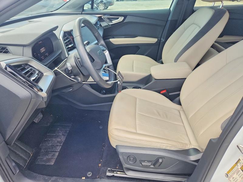 2023 Audi Q4 E-tron მანქანა იყიდება აუქციონზე, vin: WA1BCBFZ7PP035325, აუქციონის ნომერი: 60214366