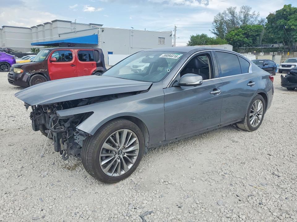 Auction sale of the 2021 Infiniti Q50, vin: JN1EV7BR6MM755084, lot number: 59094416
