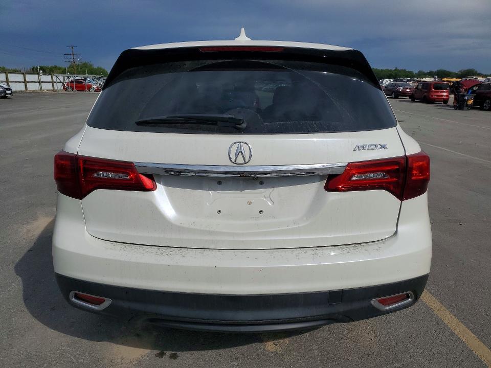 60722116 :رقم المزاد ، 5FRYD3H45EB009297 vin ، 2014 Acura Mdx مزاد بيع