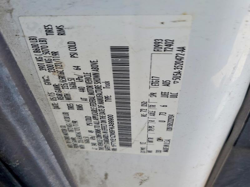 Aukcja sprzedaży 2015 Ford Transit, vin: 1FTYE1ZM5FKA99900, numer aukcji: 60893966