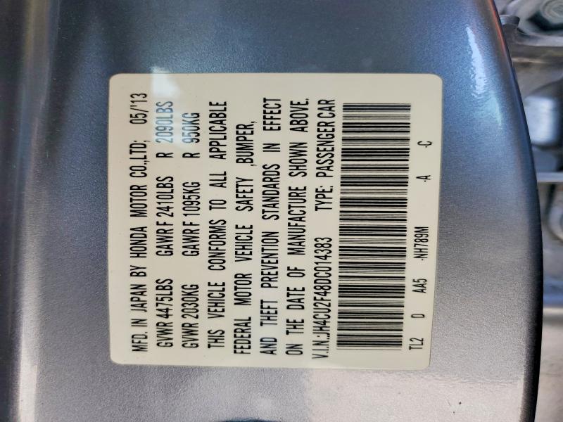 Aukcja sprzedaży 2013 Acura Tsx, vin: JH4CU2F48DC014383, numer aukcji: 60473966