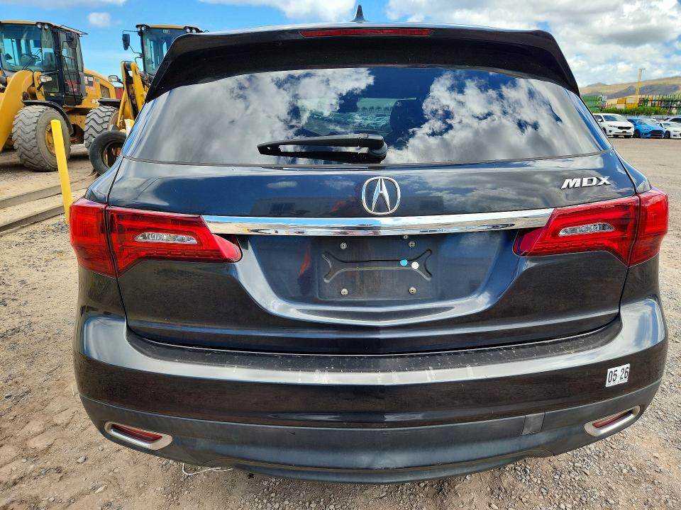 61619886 :رقم المزاد ، 5FRYD3H46FB012047 vin ، 2015 Acura Mdx مزاد بيع