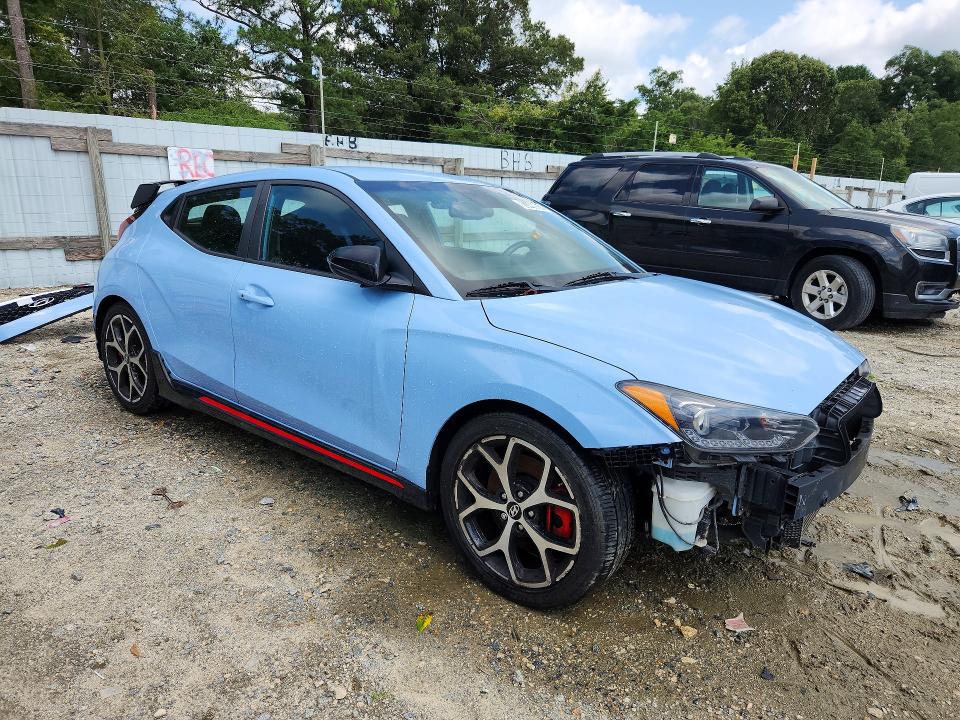 2019 Hyundai Veloster N მანქანა იყიდება აუქციონზე, vin: KMHT36AH1KU001418, აუქციონის ნომერი: 62446936
