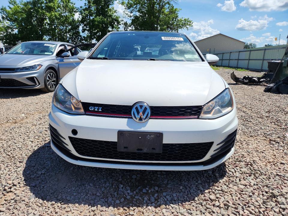 60058516 :رقم المزاد ، 3VW5T7AU4FM102959 vin ، 2015 Volkswagen Gti مزاد بيع