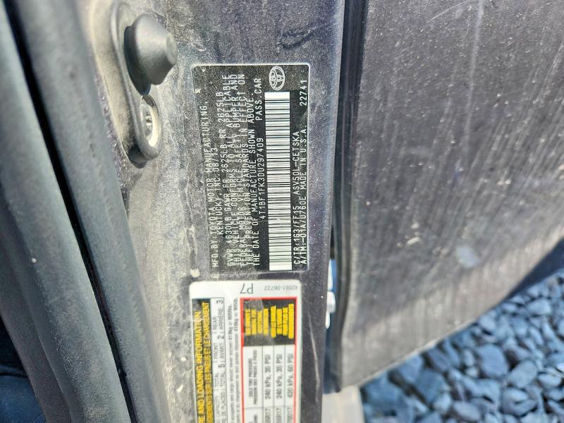 Продажа на аукционе авто 2013 Toyota Camry, vin: 4T1BF1FK3DU297409, номер лота: 60750566