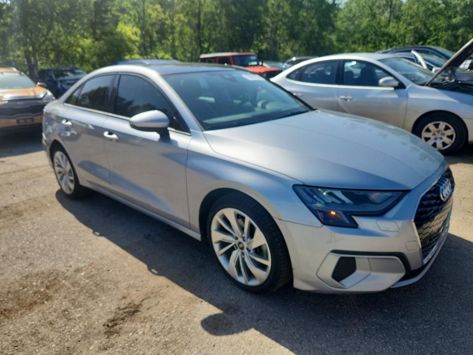 2022 Audi A3 მანქანა იყიდება აუქციონზე, vin: WAUGUCGY4NA031654, აუქციონის ნომერი: 58874326