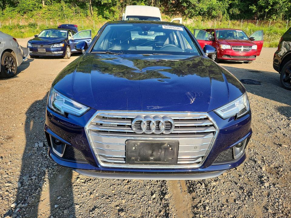 2019 Audi A4 მანქანა იყიდება აუქციონზე, vin: WAUENAF44KN006135, აუქციონის ნომერი: 62084236