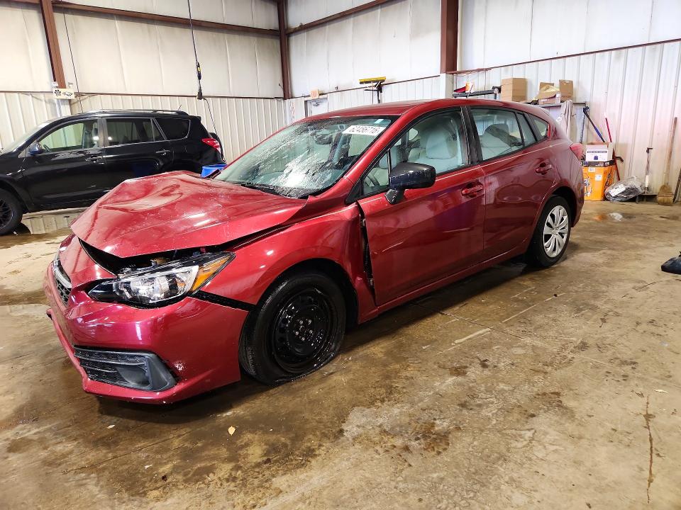 62456716 :رقم المزاد ، 4S3GTAB62L3723879 vin ، 2020 Subaru Impreza مزاد بيع