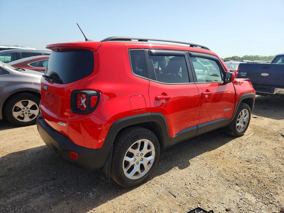 2017 Jeep Renegade მანქანა იყიდება აუქციონზე, vin: ZACCJBBB9HPF46449, აუქციონის ნომერი: 59381946