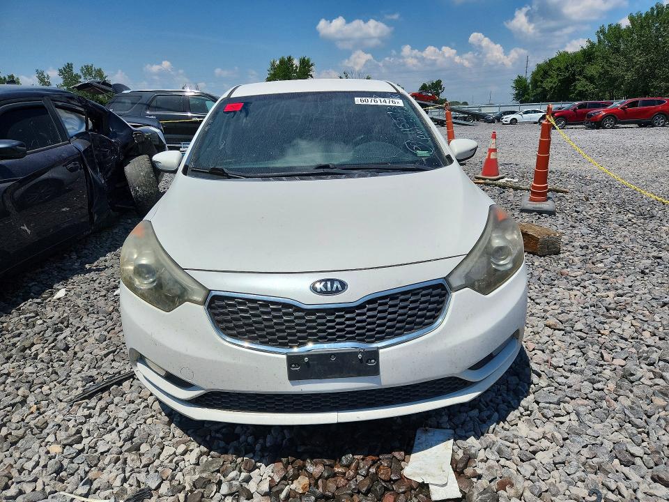 60761476 :رقم المزاد ، KNAFX4A85E5115573 vin ، 2014 Kia Forte مزاد بيع