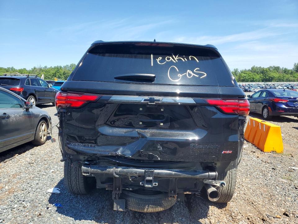60784726 :رقم المزاد ، 1GNERJKW2NJ124251 vin ، 2022 Chevrolet Traverse مزاد بيع