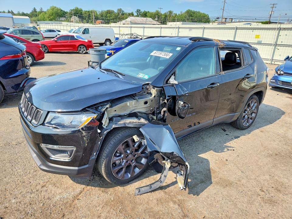 Продажа на аукционе авто 2021 Jeep Compass, vin: 3C4NJCEB3MT597331, номер лота: 61197366