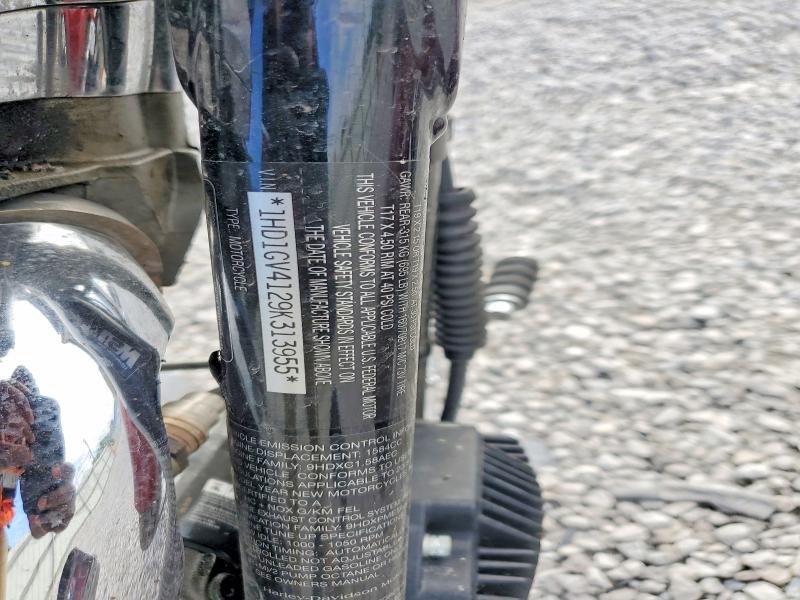 59657936 :رقم المزاد ، 1HD1GV4129K313955 vin ، 2009 Harley-davidson Fxdc مزاد بيع