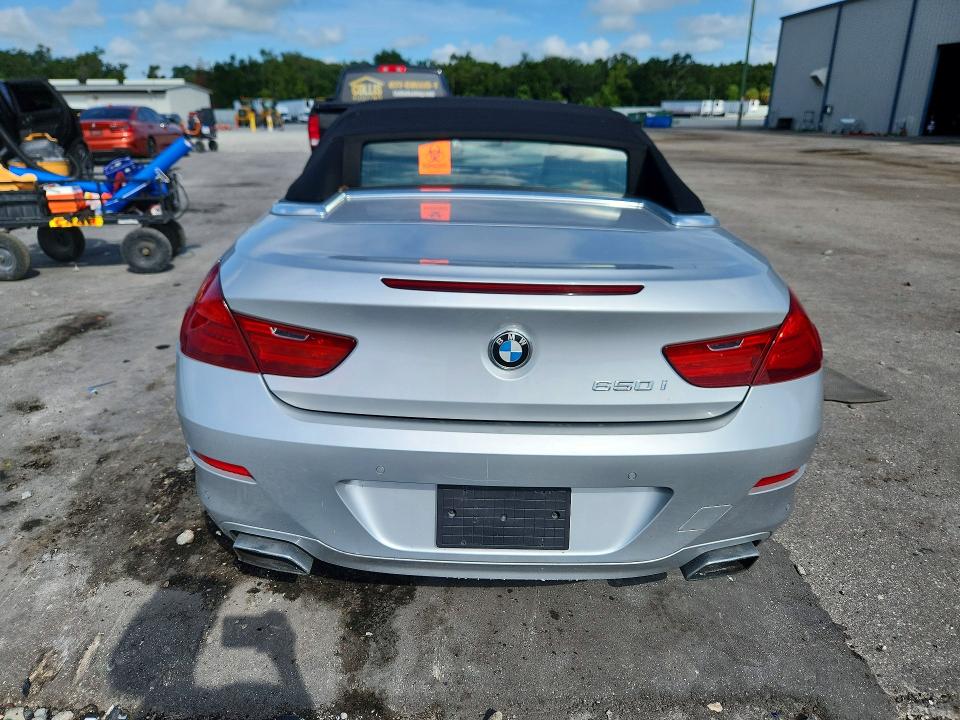 62617186 :رقم المزاد ، WBALZ3C54CDL71118 vin ، 2012 Bmw 650 مزاد بيع