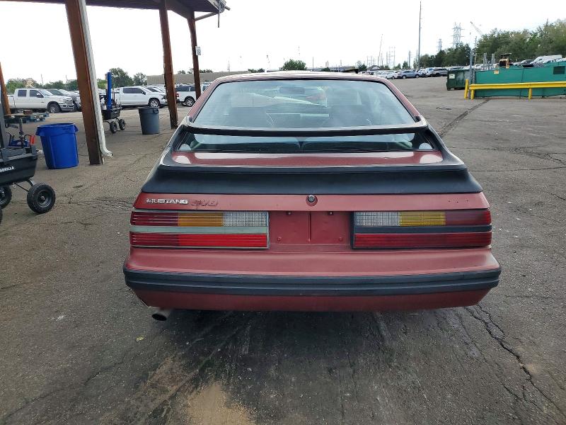 Продажа на аукционе авто 1984 Ford Mustang, vin: 1FABP28T1EF144116, номер лота: 63037786