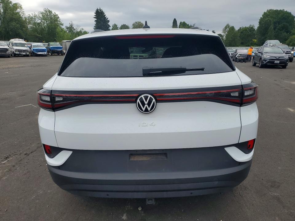 2022 Volkswagen Id.4 მანქანა იყიდება აუქციონზე, vin: WVGJNPE20NP074621, აუქციონის ნომერი: 61605786