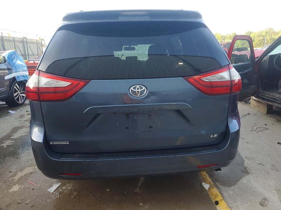 2017 Toyota Sienna მანქანა იყიდება აუქციონზე, vin: 5TDKZ3DC0HS799792, აუქციონის ნომერი: 59320346