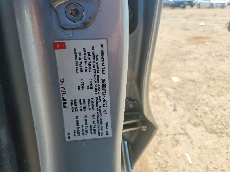 Aukcja sprzedaży 2018 Tesla Model 3, vin: 5YJ3E1EBXJF065262, numer aukcji: 59402276