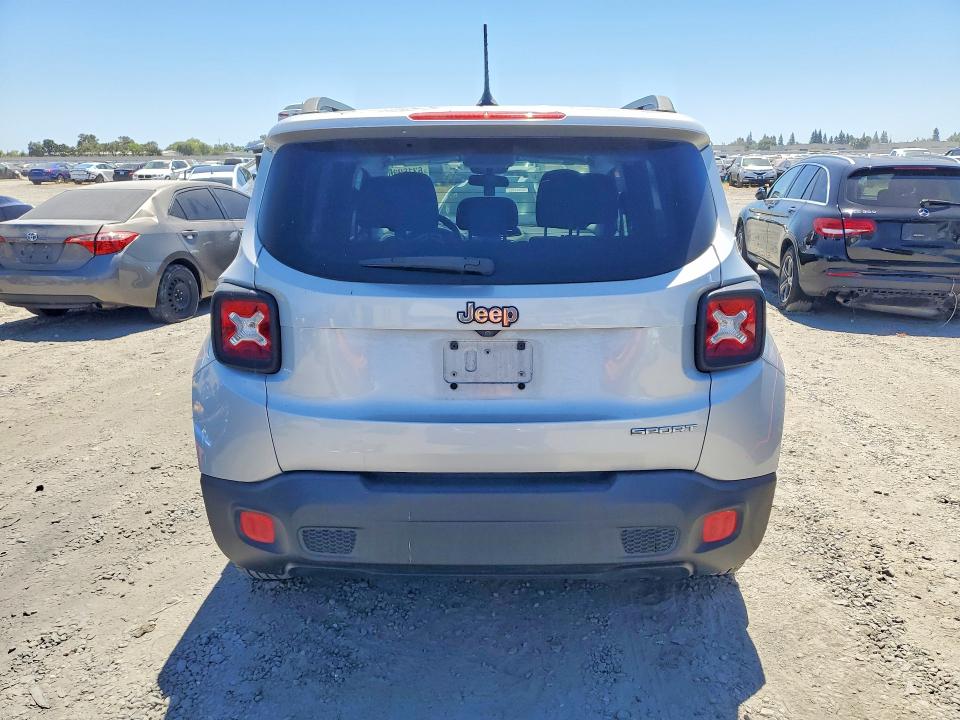 2017 Jeep Renegade მანქანა იყიდება აუქციონზე, vin: ZACCJAAB4HPE70991, აუქციონის ნომერი: 63160366