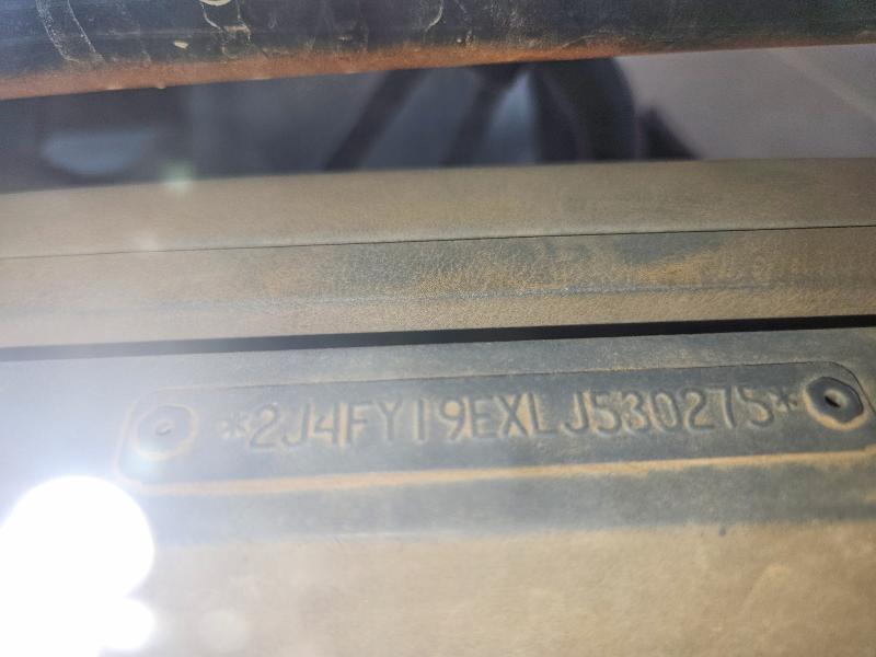 1990 Jeep Wrangler / Yj მანქანა იყიდება აუქციონზე, vin: 2J4FY19EXLJ530275, აუქციონის ნომერი: 61086326