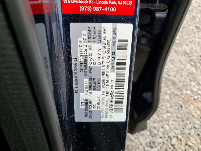 Aukcja sprzedaży 2024 Mazda Cx-5, vin: JM3KFBBL9R0438076, numer aukcji: 61229566