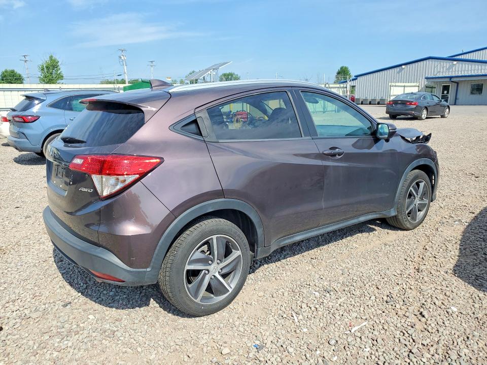 59691876 :رقم المزاد ، 3CZRU6H52MM749765 vin ، 2021 Honda Hr-v مزاد بيع