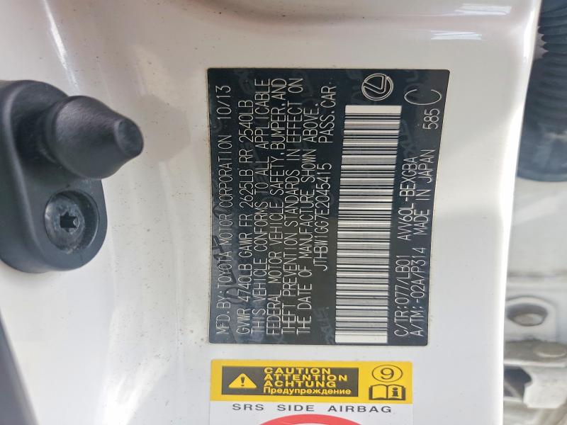 Aukcja sprzedaży 2014 Lexus Es, vin: JTHBW1GG7E2045415, numer aukcji: 61414266