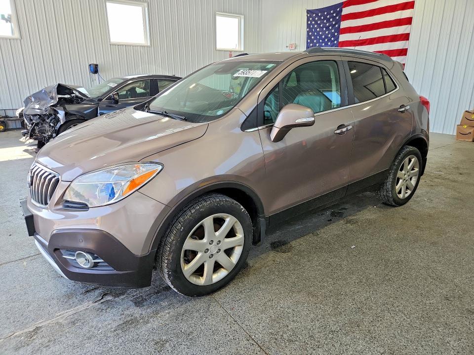 59357116 :رقم المزاد ، KL4CJHSB4FB143919 vin ، 2015 Buick Encore مزاد بيع
