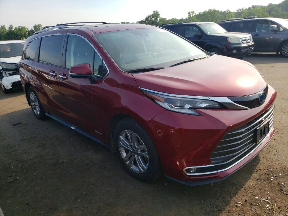 Aukcja sprzedaży 2021 Toyota Sienna, vin: 5TDESKFC0MS011872, numer aukcji: 59733216