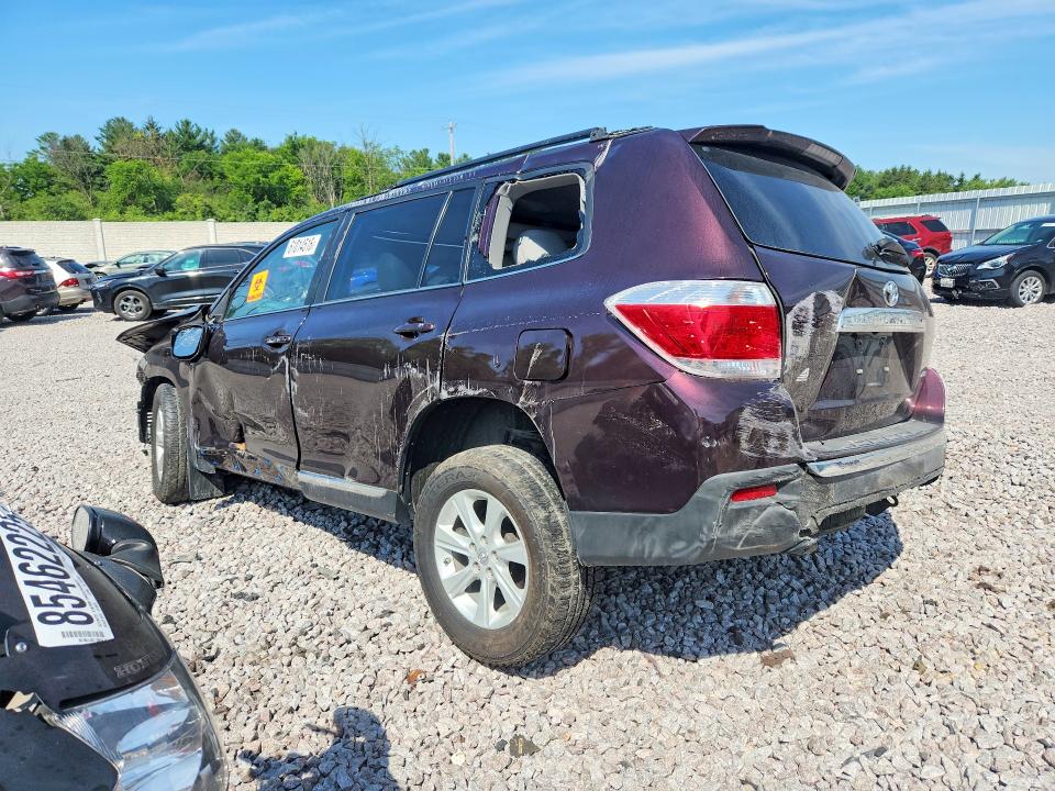 Продаж на аукціоні авто 2013 Toyota Highlander, vin: 5TDBK3EH7DS198579, номер лоту: 61014516