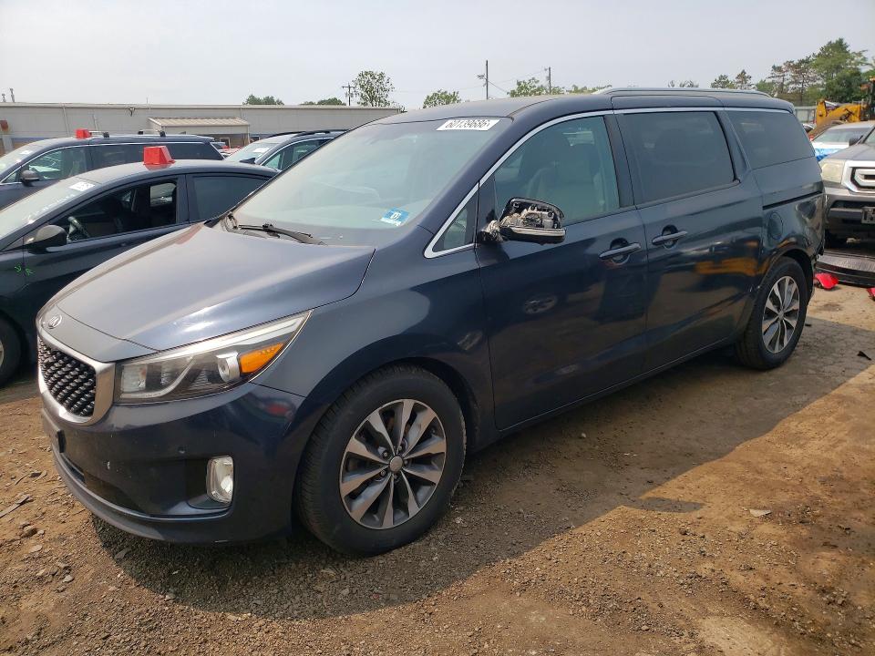 2016 Kia Sedona მანქანა იყიდება აუქციონზე, vin: KNDMC5C16G6108558, აუქციონის ნომერი: 60139686