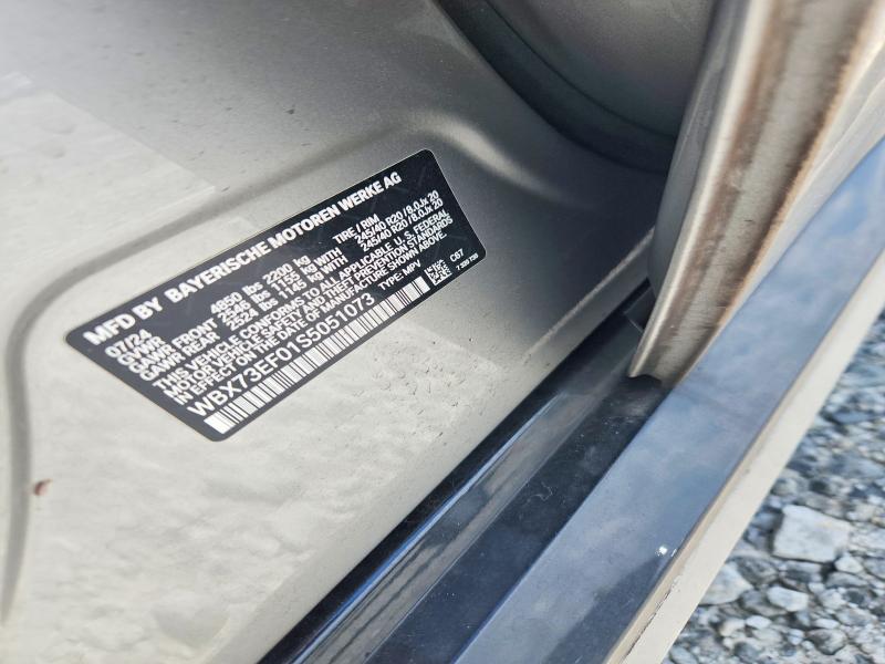 2025 Bmw X1 მანქანა იყიდება აუქციონზე, vin: WBX73EF01S5051073, აუქციონის ნომერი: 61874996