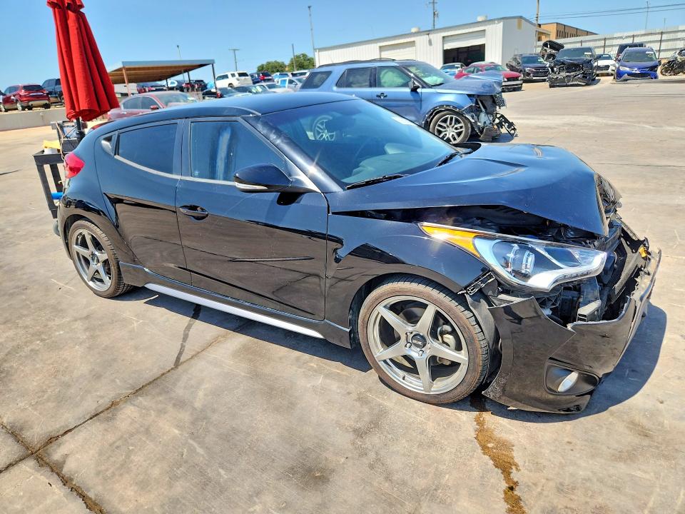 2013 Hyundai Veloster მანქანა იყიდება აუქციონზე, vin: KMHTC6AE9DU100206, აუქციონის ნომერი: 60589416