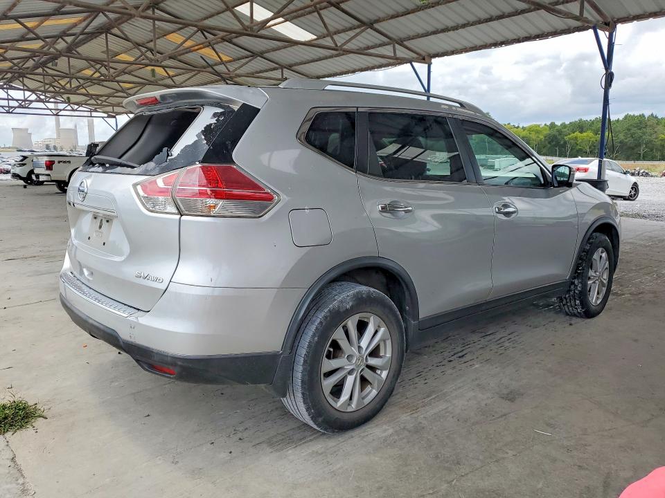 2015 Nissan Rogue მანქანა იყიდება აუქციონზე, vin: KNMAT2MV1FP515652, აუქციონის ნომერი: 61946396