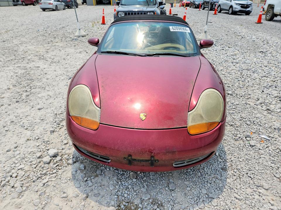 1998 Porsche Boxster მანქანა იყიდება აუქციონზე, vin: WP0CA2981WU624339, აუქციონის ნომერი: 62898966