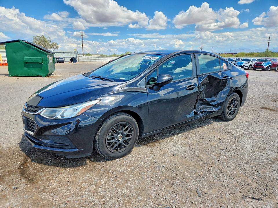 2017 Chevrolet Cruze მანქანა იყიდება აუქციონზე, vin: 1G1BC5SM8H7163763, აუქციონის ნომერი: 61633086