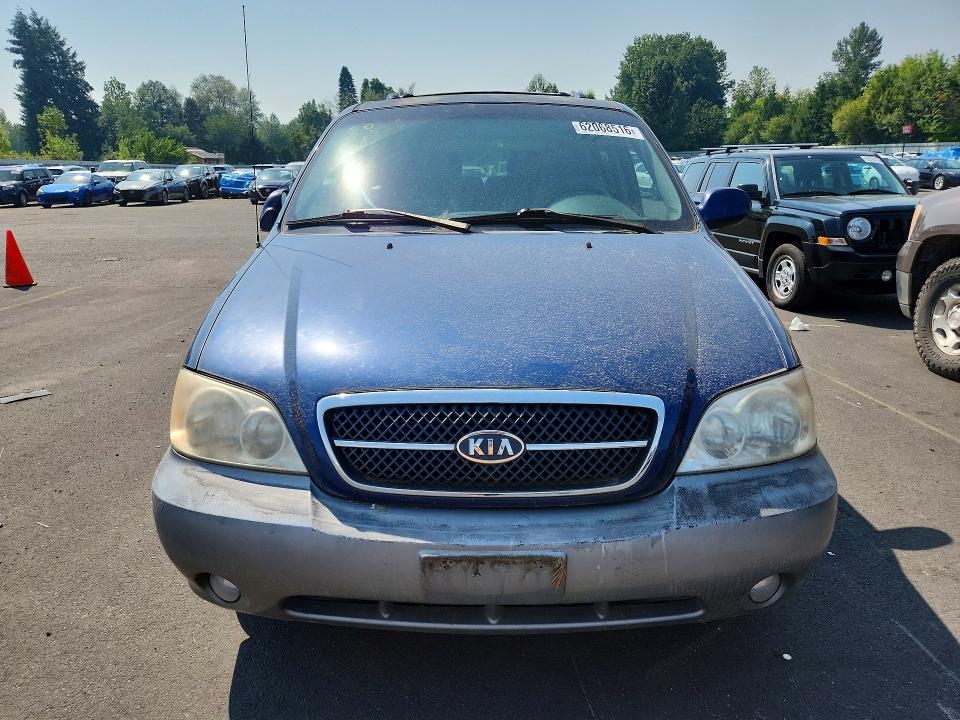 Aukcja sprzedaży 2005 Kia Sedona, vin: KNDUP131256662030, numer aukcji: 62068516