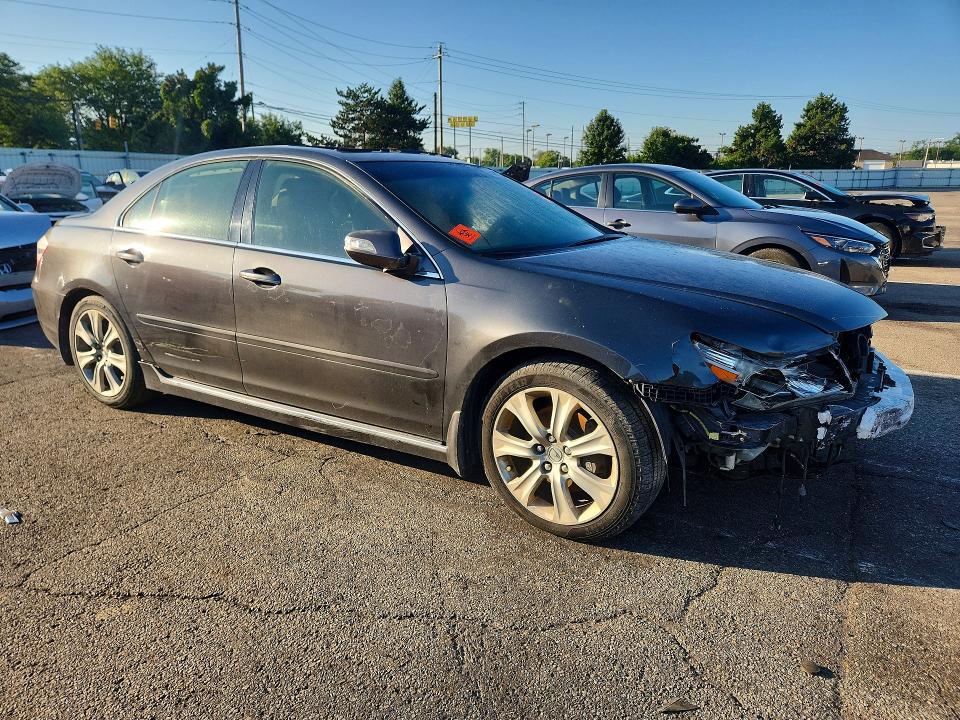 63161186 :رقم المزاد ، JH4KB26649C002080 vin ، 2009 Acura Rl مزاد بيع