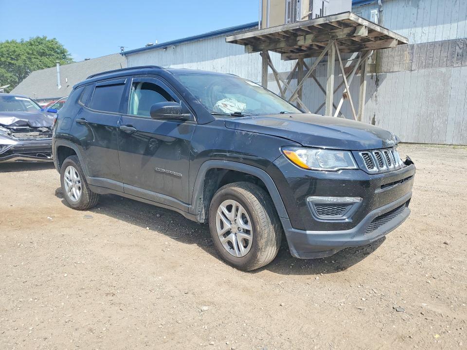 Продажа на аукционе авто 2018 Jeep Compass, vin: 3C4NJDAB0JT455154, номер лота: 59371716