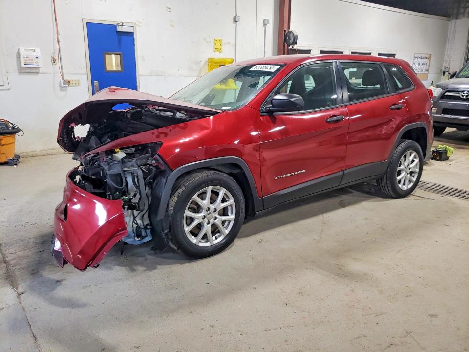 63186636 :رقم المزاد ، 1C4PJLAB0FW589781 vin ، 2015 Jeep Cherokee مزاد بيع