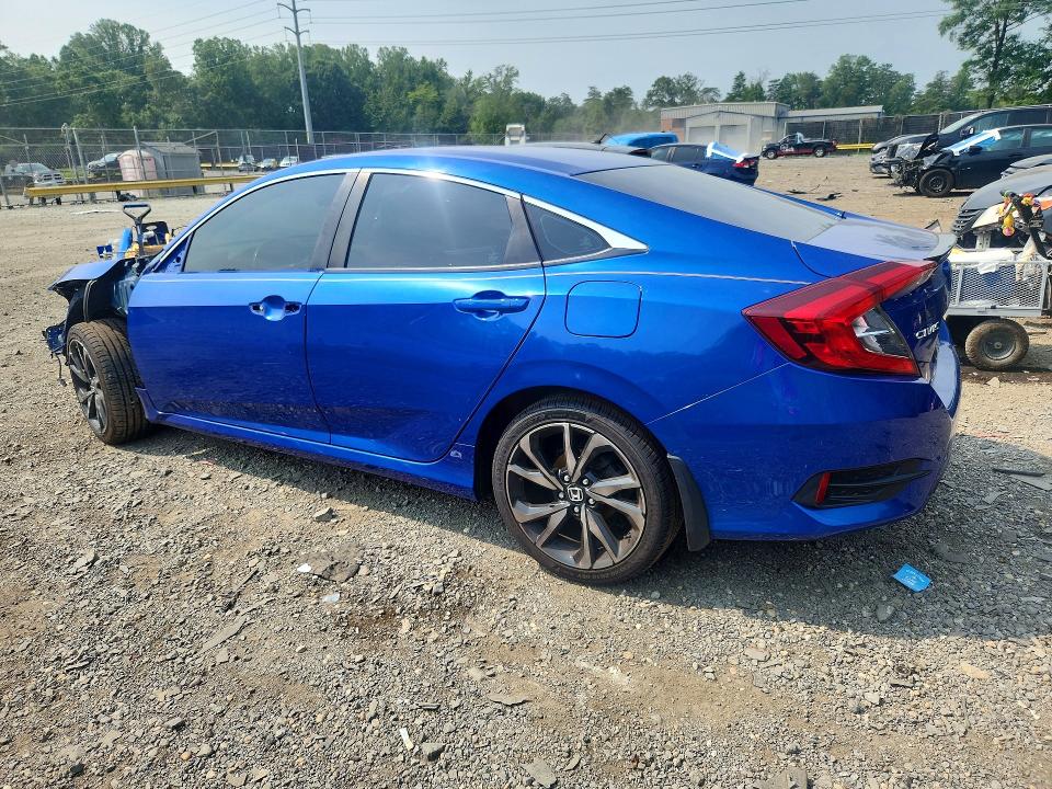 Продажа на аукционе авто 2019 Honda Civic, vin: 2HGFC2F81KH538216, номер лота: 60823186