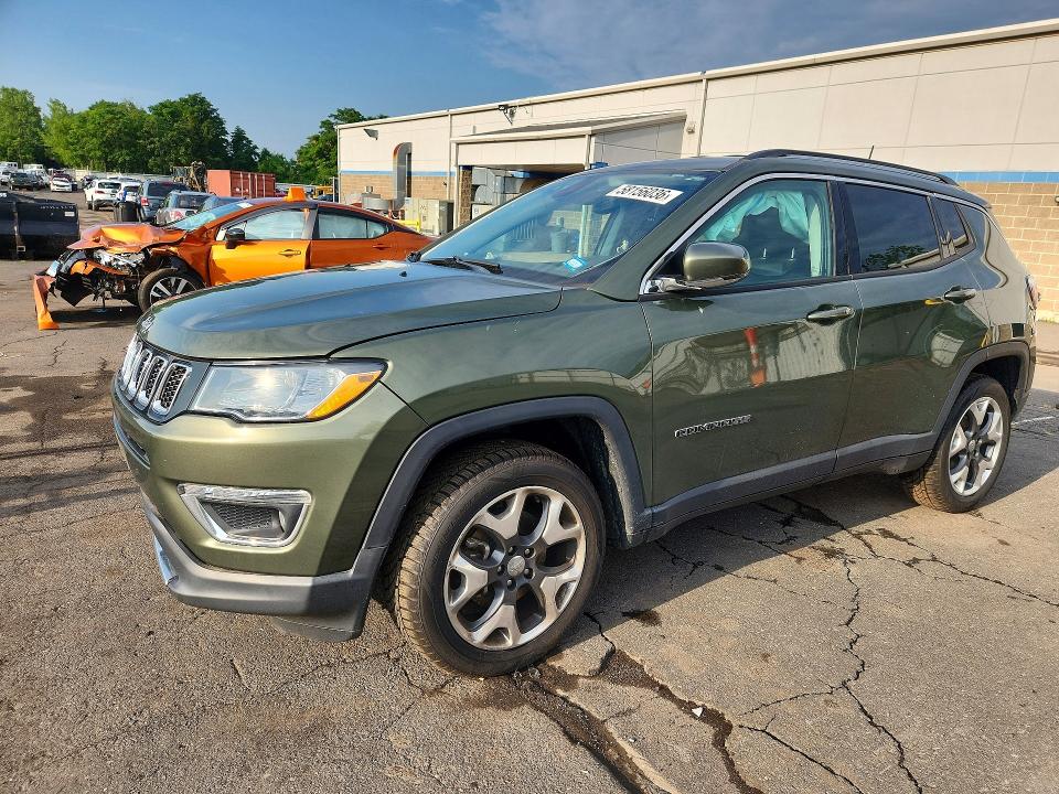58156036 :رقم المزاد ، 3C4NJDCB5KT753164 vin ، 2019 Jeep Compass مزاد بيع