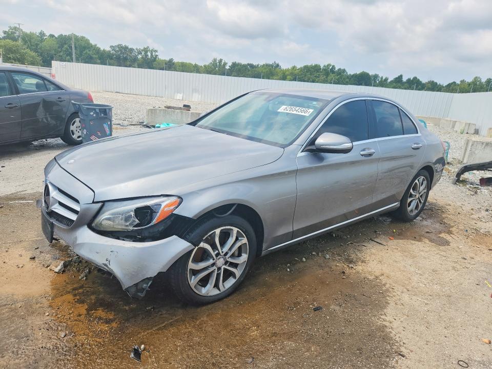 62654566 :رقم المزاد ، 55SWF4KB7FU055472 vin ، 2015 Mercedes-benz C مزاد بيع