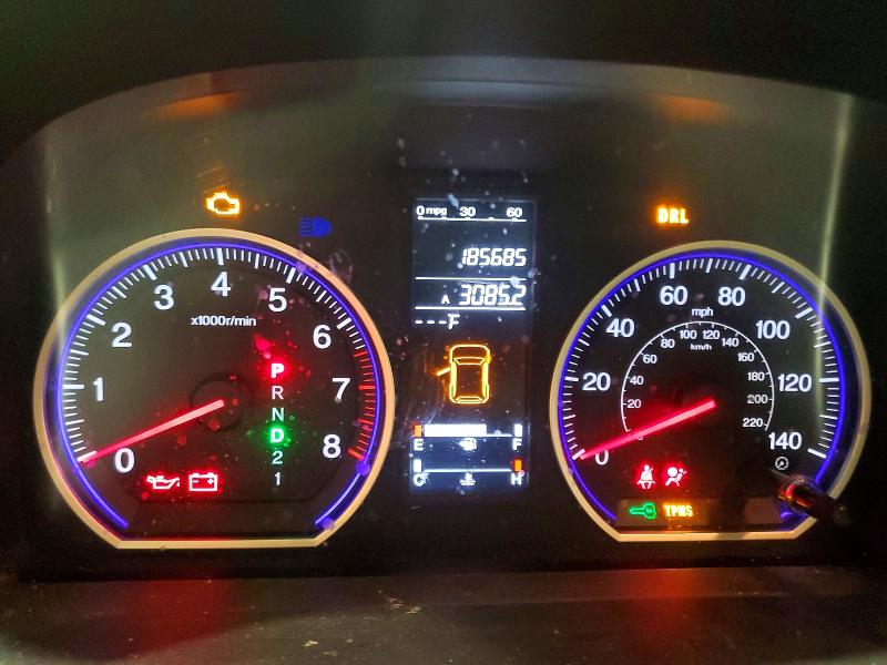 61553406 :رقم المزاد ، 5J6RE48799L058163 vin ، 2009 Honda Cr-v مزاد بيع