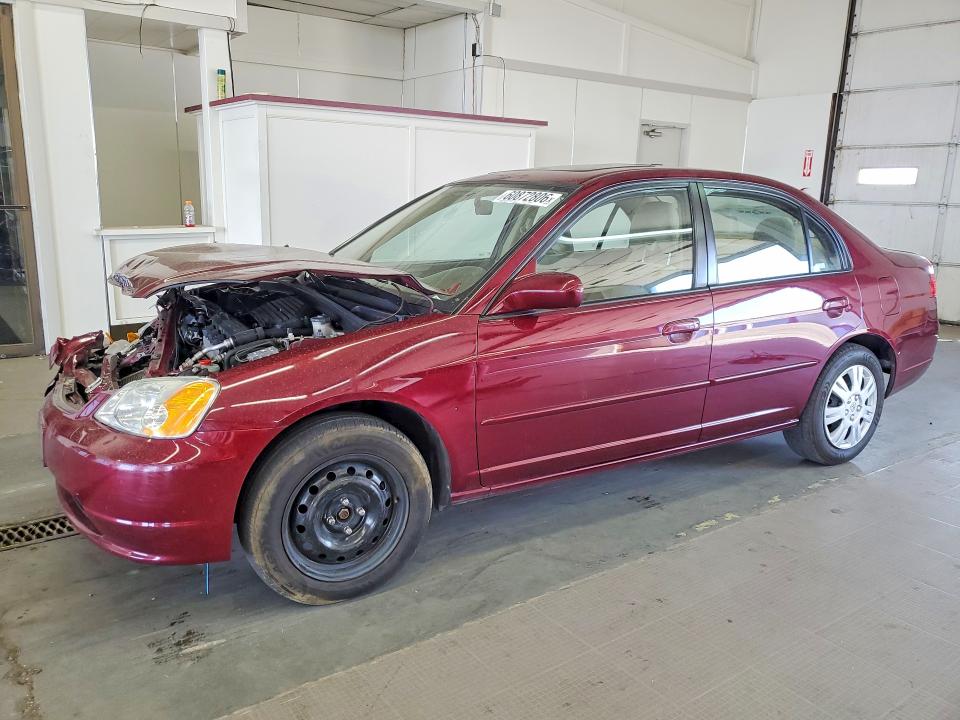 Продаж на аукціоні авто 2003 Honda Civic, vin: 2HGES26713H625024, номер лоту: 60872806