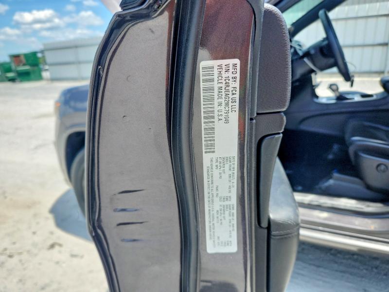 Продаж на аукціоні авто 2021 Jeep Grand Cherokee, vin: 1C4RJEAG2MC791049, номер лоту: 63248876