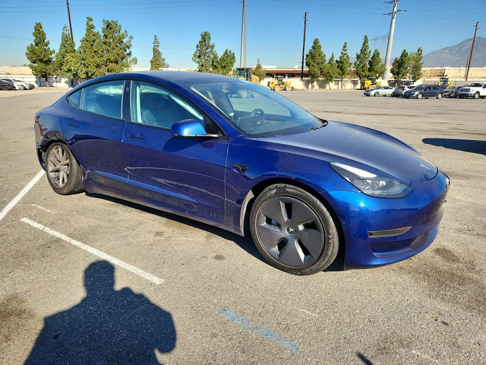 Продаж на аукціоні авто 2021 Tesla Model 3, vin: 5YJ3E1EA5MF075242, номер лоту: 59145486