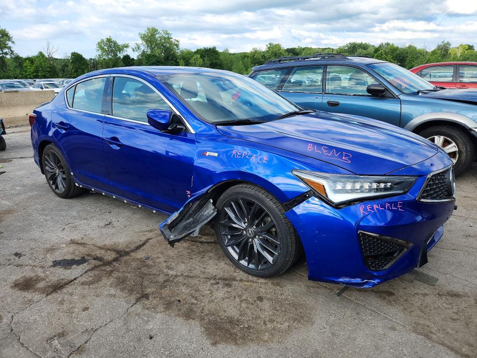 2021 Acura Ilx მანქანა იყიდება აუქციონზე, vin: 19UDE2F81MA004488, აუქციონის ნომერი: 61910136