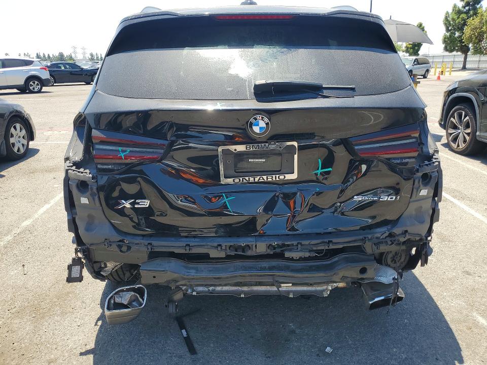 61182346 :رقم المزاد ، 5UX43DP00N9K60874 vin ، 2022 Bmw X3 مزاد بيع